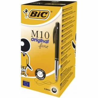 Kuglepen Bic Clic sort Fine M10 51630