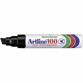 Marker Artline 100 permanent sort 7,5-12mm