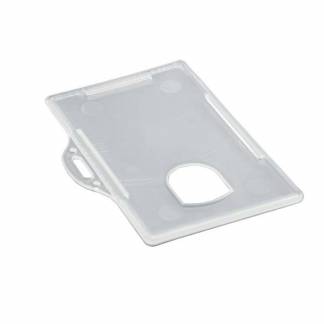 ID-kort-holder liggende plast transp 728210
