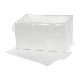 Foringspose klar LDPE 620/200x630x0,05mm 250stk/kar indlægspose