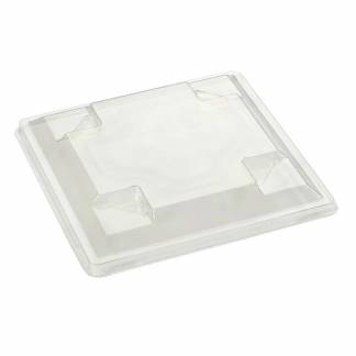 Låg Gourmet Express DPET klar 145x145x20mm 300stk/kar