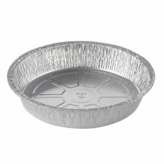 Foliebakke 51100  1100ml Ø214x40mm 125stk/pak