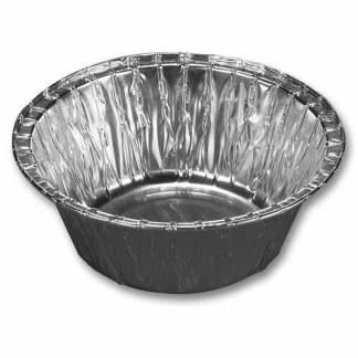 Foliebakke 350/04 light 350ml Ø127x47mm rund 100stk/pak