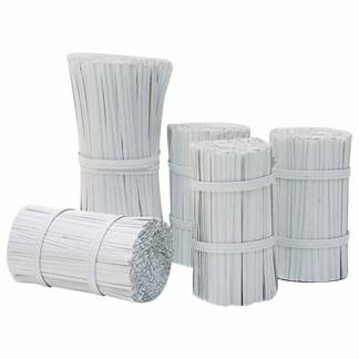 Gun clips 50mm 1000stk/pak hvide 1506