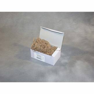 Gummibånd nr 20 brun 1,7x100mm 250g/pak