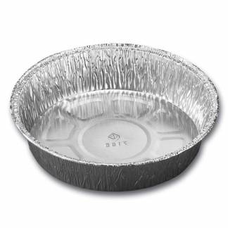 Foliebakke 7155 blank 512ml Ø158x34mm 100stk/pak