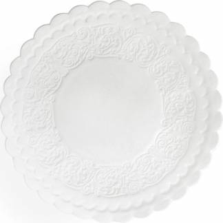 Kopunderlag hvid 9cm 8-lags rund 500stk/pak