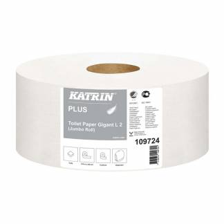 Toiletpapir Katrin Plus Gigant M 2-lags 310m 6rl/kar 109724
