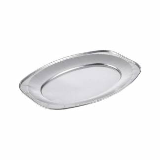 Cateringfad oval lille 35x25x2,1cm glat 10stk/pak