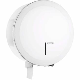 Dispenser t/toiletpapir Katrin Ny Gigant L metal hvid 997016