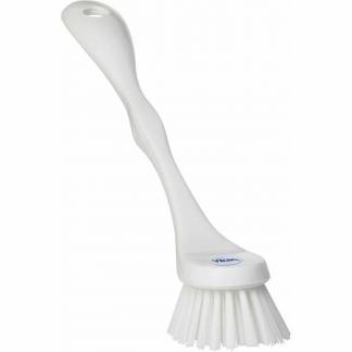 Opvaskebørste Vikan hvid 50x240mm stiv 4299
