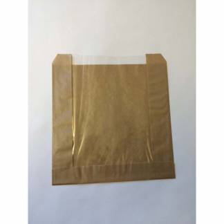 Sandwichpose brun 210x215mm 250stk/pak 140mm rude