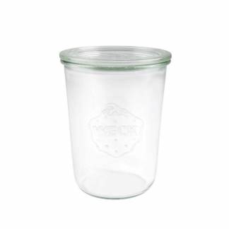 Sylteglas Weck incl låg (743) 850ml Ø10x14,7cm 6stk/pak