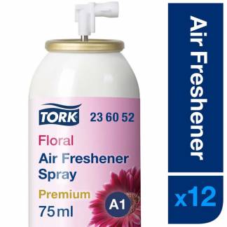 Luftfrisker Tork Airfresh A1 Premium Spray Blomst 12stk