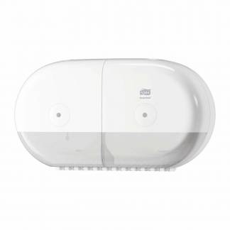 Dispenser Tork SmartOne Twin Mini hvid t/toiletpapir