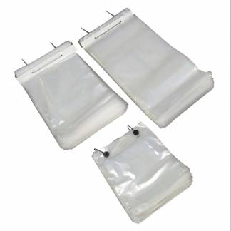 Plastikpose microperforeret 205x215/45+50x0,03mm 1000stk