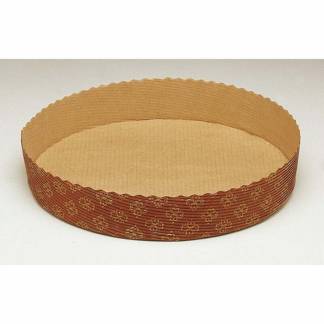 Bageform rund mazarin/tærte MBB170/35 Ø170x35mm 600stk/pak