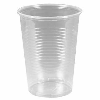 Plastikglas blød 40cl PP (øl) 50stk/ps (målestreg 0,4) (kasse 32x50)