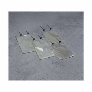 Plastikpose PP p&aring; b&oslash;jle 220x420/40+40x0,03mm 2000stk/pak