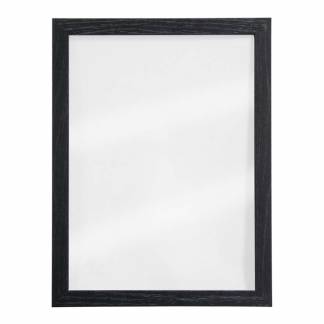 Chalkboard Woody Securit glas sort ramme 40x30cm