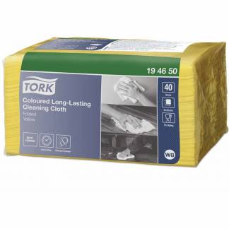 Allround klud Tork Premium W8 Small Pack gul 30x38cm 40stk