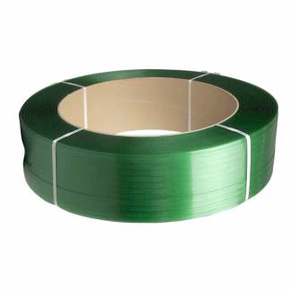 Strapbånd PET grøn 19x0,9mm ø406mm 1000m 650kg træk