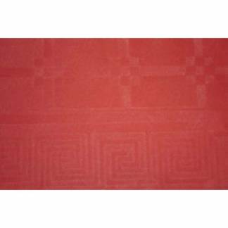 Bordpapir stof præg rød 1,20x50m
