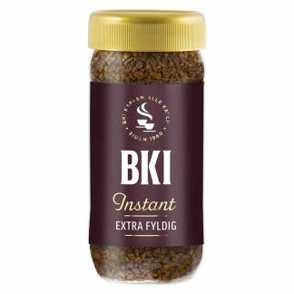 Kaffe BKI Extra Instant 100g/glas enkelt enhed