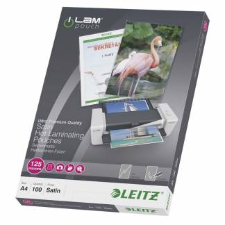 Lamineringslomme Leitz A4 mat 125 mic 100stk/pak