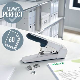 Blokhæftemaskine Leitz Heavy Duty 5552 Flat Clinch kassette K6-K12