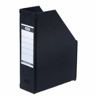Tidsskriftskassette ELBA A5 maxi sort ryg:6,5cm