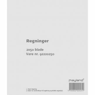 Regninger 2x50bl 126x148mm 92 2202 50
