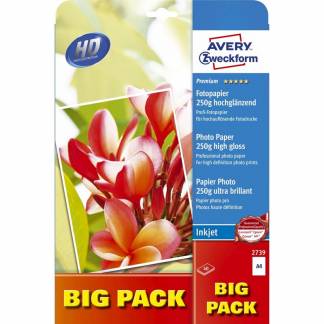 Fotopapir Premium A4 250g glossy t/inkjet 40ark/pak