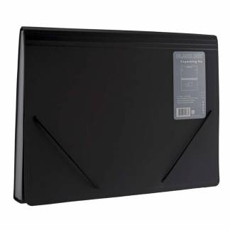 Arkivmappe bnt sort A4 13 rum