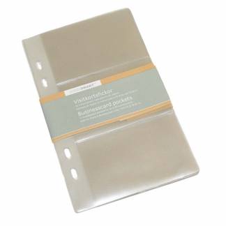 Visitkortlommer til telefon og visitkortringbind 7900 10stk/p