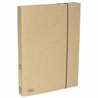 Dokumentbox A4 35 mm Elba Touareg karton Nature