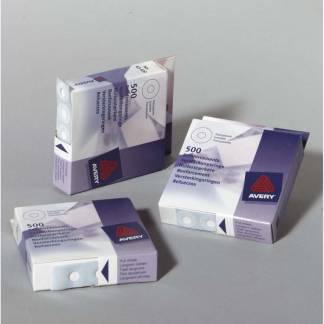 Hulforstærkere Avery 43409/ 3510 klar selvklæb. 500stk/pak