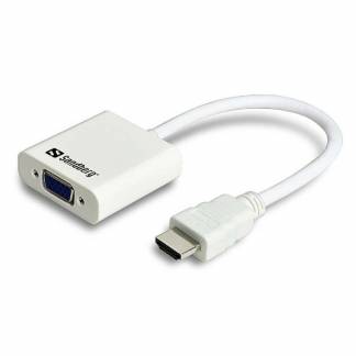 Adapter HDMI til VGA hun hvid SDG508-69