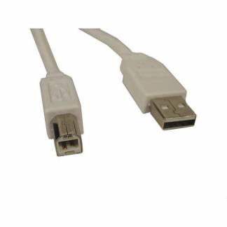 USB 2.0 A-B han 1,8m Sandberg Hvid 502-78