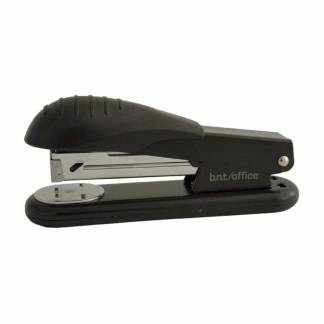 Hæftemaskine bnt sort 24-26/6 13cm hæftedybde 9cm ca. 20 ark