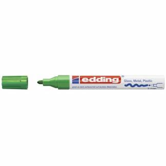 Paint marker Edding 750 permanent grøn 2-4mm rund spids