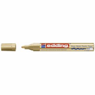 Paint marker Edding 750 permanent guld 2-4mm rund spids