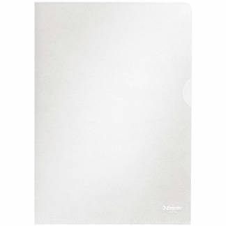 Plastomslag Esselte A5 0,105mm åben top/højre 100stk/pak