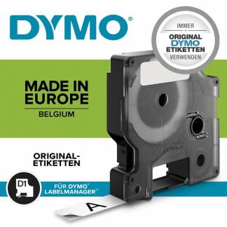 Labeltape DYMO D1 45804 S0720840 19mmx7m blå på hvid