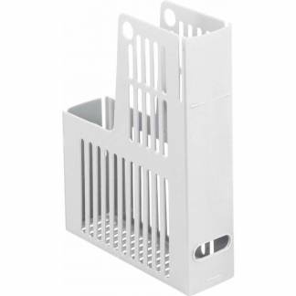 Tidsskriftsamler Collecta hvid A4 Esselte 313x73x239mm 24659