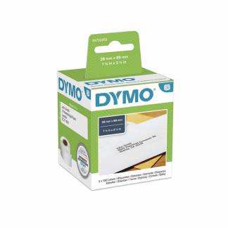 Adresseetiketter DYMO 28x89mm 2x130stk/rul