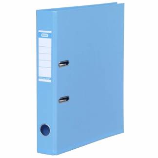 Brevordner ELBA PP A4 lyseblå smal 1415-23