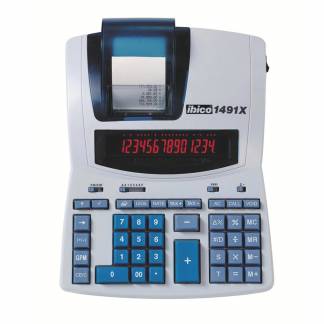 Strimmelregner Ibico 2-farvet display,Euro 1491X thermoprint