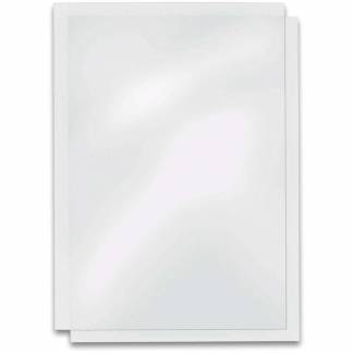 Plastforside t/indbinding A4 PVC Fellowes 0,2mm klar 100stk/pak