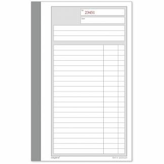 Duplikatbog 2x50bl 108x200mm 92 2204 20